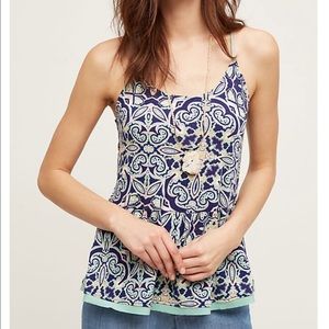 💙 EUC Anthropologie Meadow Rue Nuria Tank 💙